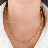 18K Yellow Gold U-Link Hardwear Link Chain Necklace