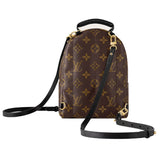 Authentic Louis Vuitton Palm Springs Mini Backpack Brown Canvas Monogram