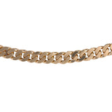 18K Yellow Gold Square Miami Cuban Link Bold Bracelet