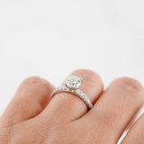 Platinum Diamond Engagement Ring With GIA Certificate 1.67Ctw