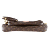 Authentic Louis Vuitton Multi Pochette Accessoires Shoulder Bag Monogram Canvas Brown