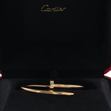 Cartier 18K Yellow Gold Juste un Clou Classic Bangle Bracelet