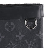 Authentic Louis Vuitton Monogram Eclipse Pochette Discovery PM