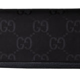 Gucci Leather and Nylon Off The Grid Zip Around Long Wallet Black