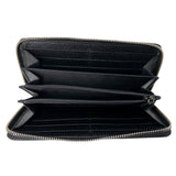 Gucci Leather and Nylon Off The Grid Zip Around Long Wallet Black