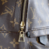 Authentic Louis Vuitton Palm Springs Mini Backpack Brown Canvas Monogram