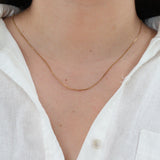 14k Yellow Gold 23” Box Chain