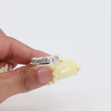 10k White Gold Channel Set Diamond Band
