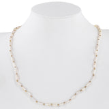 14k Yellow Gold Baroque Pearl Necklace