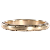 14K Yellow Gold Vintage Band Ring