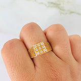 14K Yellow Gold Classic Ring For Men / Quality Fine Estate Jewelry / Real Genuine Gold