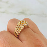 14K Yellow Gold Classic Ring For Men / Quality Fine Estate Jewelry / Real Genuine Gold