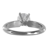 Platinium Diamond 1.00Ctw Solitaire 4-Prong Engagement Ring