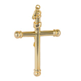 Colgante Crucifijo Vintage De Oro Amarillo De 18k