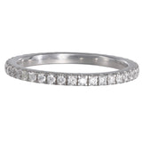 14K White Gold Lab Grown Center Diamond And Natural Diamonds Accents Engagement Ring And Wedding Band Ring Set