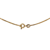 18K Solid Yellow Gold Box Chain