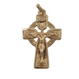 14k Yellow Gold Cross Pendant