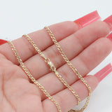 14k Yellow Gold 24” Gucci Chain/ Real Gold Chain Necklace/ Solid Yellow Gold Gucci Chain