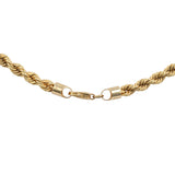 18k Yellow Gold 23” Rope Chain