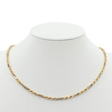 14k Yellow Gold 20” “Figarope” Chain