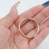 14k Yellow Gold Hoop Earrings