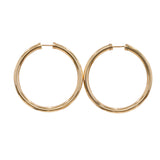 14k Yellow Gold Hoop Earrings