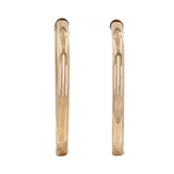 14k Yellow Gold Hoop Earrings