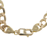 14k Yellow Gold 8” Curb Chain Bracelet