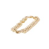 14k Yellow Gold 8” Curb Chain Bracelet