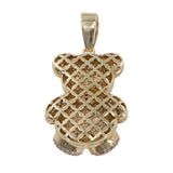 10k Yellow Gold Teddy Bear Pendent