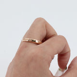 Tiffany & Co. 18k Yellow Gold 1837 Makers Slice Ring