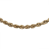 10k Yellow Gold 22” Rope Chain