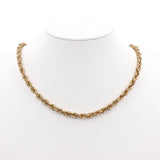 10k Yellow Gold 22” Rope Chain