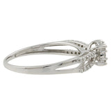 Lady's Gold Ring 14K White Gold 2.3g