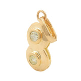 14K Yellow Gold Diamond Earrings, Pendant And Ring Jewelry Set - 0.80CTW