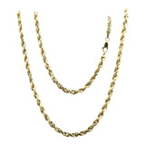 14K Yellow Gold Rope Chain