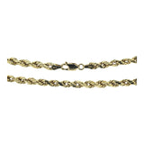 14K Yellow Gold Rope Chain